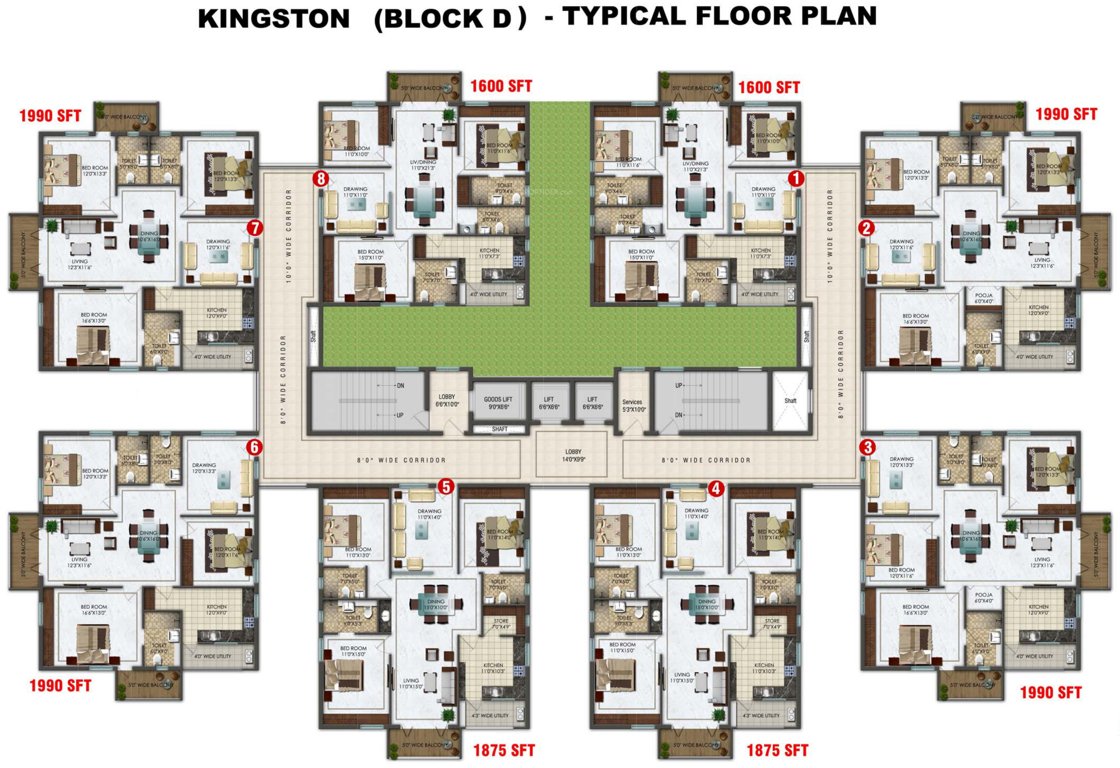 Images for Cluster Plan of Aditya Empress Towers