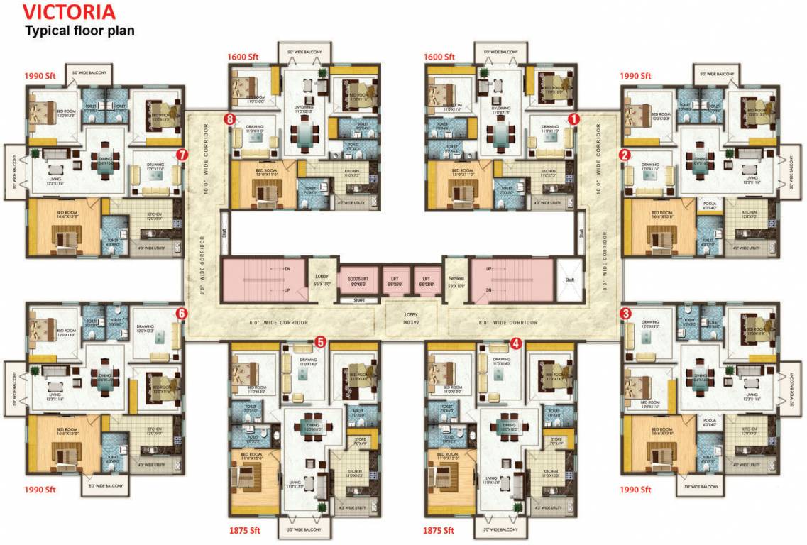 Images for Cluster Plan of Aditya Empress Towers