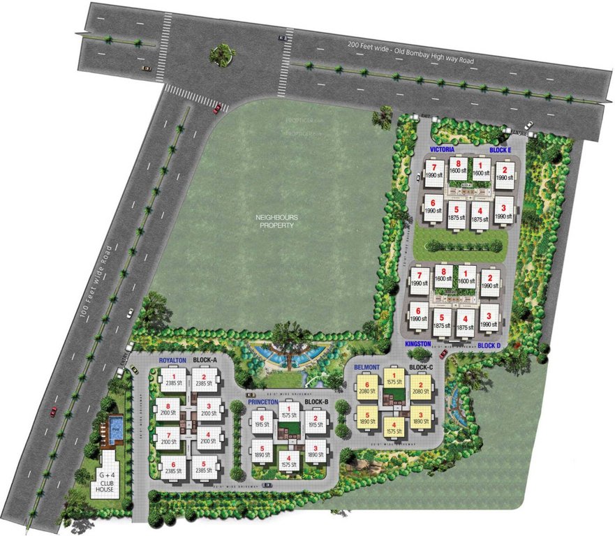 Images for Master Plan of Aditya Empress Towers