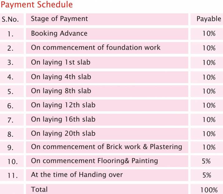  empress-towers Images for Payment Plan of Aditya Empress Towers