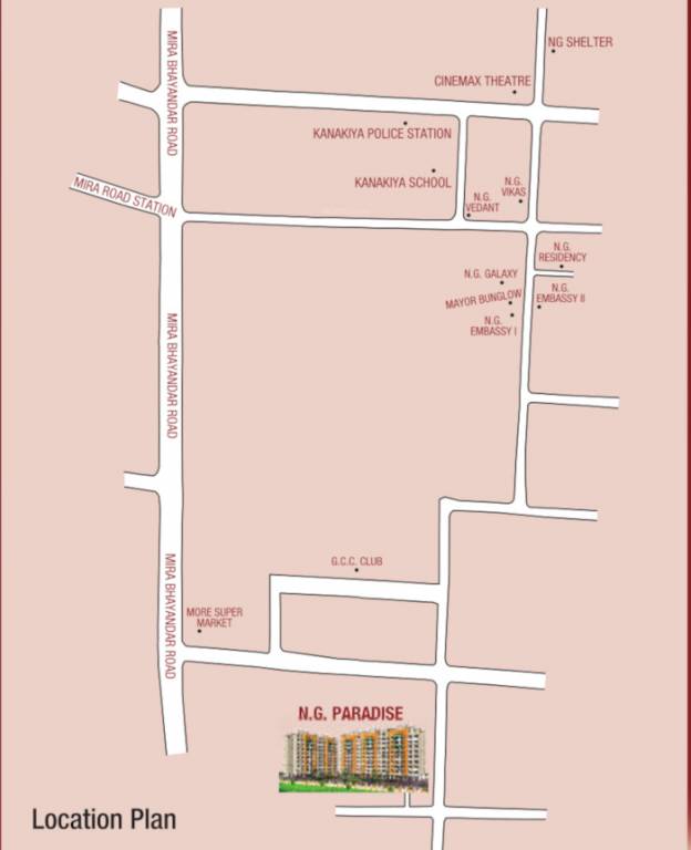  ng paradise Location Plan