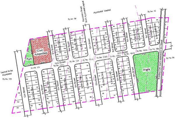 Images for Layout Plan of North Aero Vista