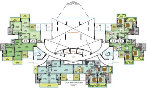  yvonne Images for Cluster Plan of Nahar Yvonne