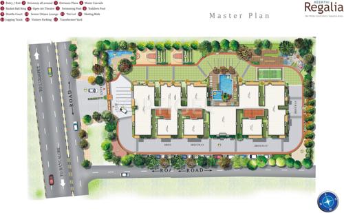  regalia Images for Master Plan of Keerthi Regalia