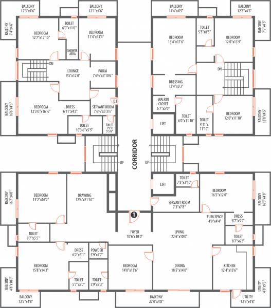 Images for Cluster Plan of SH Casa Rouge