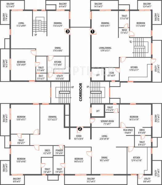 Images for Cluster Plan of SH Casa Rouge
