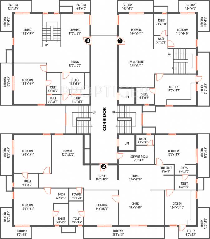 Images for Cluster Plan of SH Casa Rouge