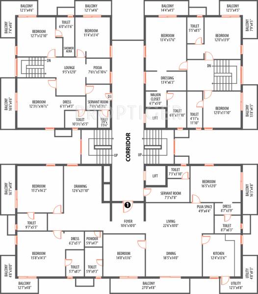 Images for Cluster Plan of SH Casa Rouge