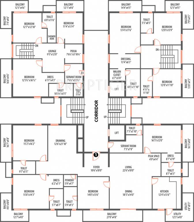 Images for Cluster Plan of SH Casa Rouge