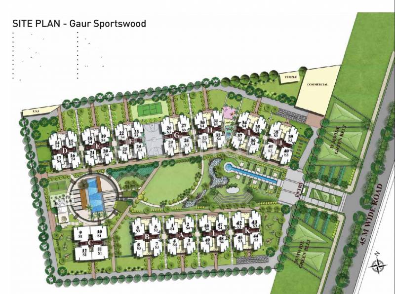 Images for Site Plan of Gaursons Sports Wood