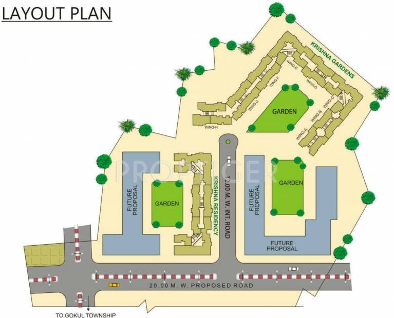 Images for Layout Plan of Agarwal Krishna Gardens