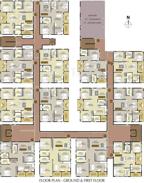 elitaire Images for Cluster Plan of Radiant Elitaire