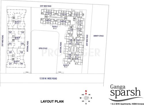  sparsh Images for Layout Plan of Goel Ganga Sparsh
