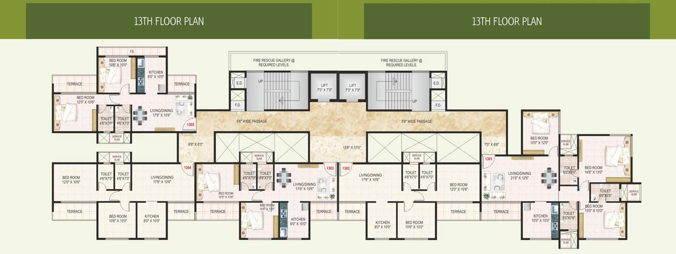 Images for Cluster Plan of Vub Vama Paradise
