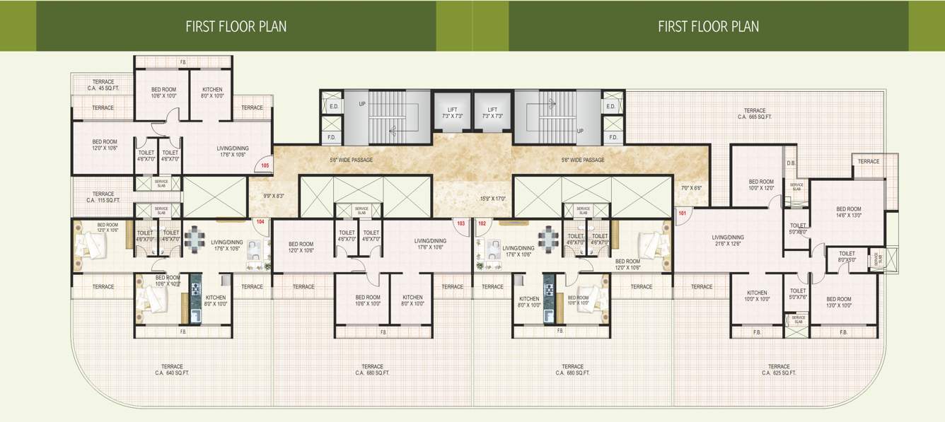 Images for Cluster Plan of Vub Vama Paradise