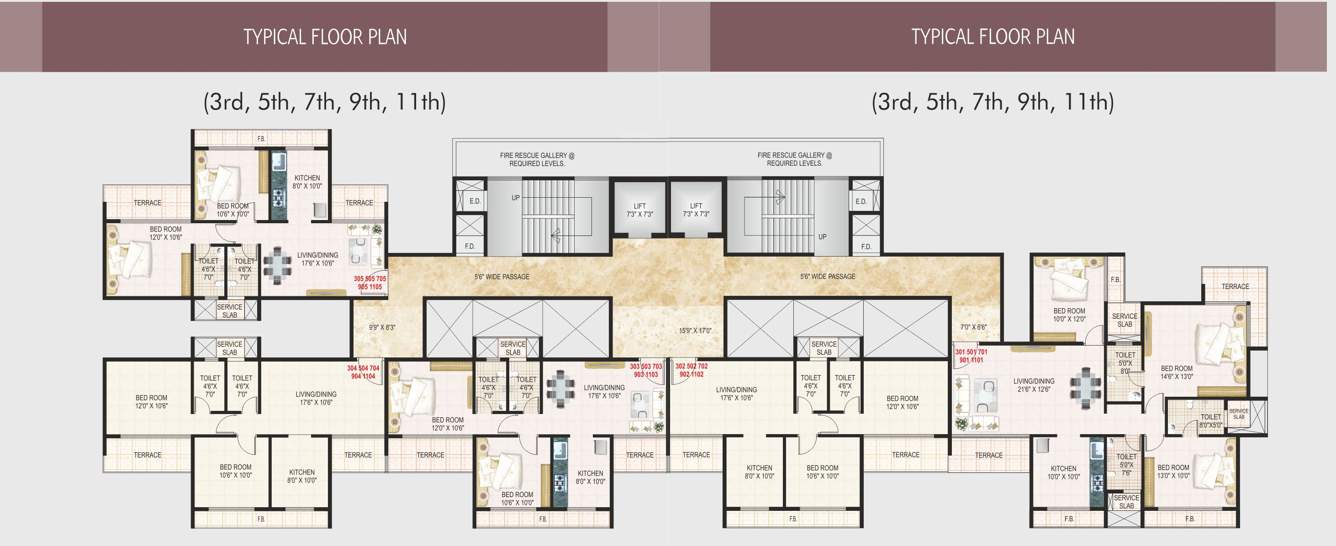 Images for Cluster Plan of Vub Vama Paradise