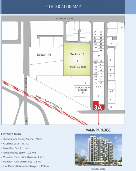Images for Location Plan of Vub Vama Paradise