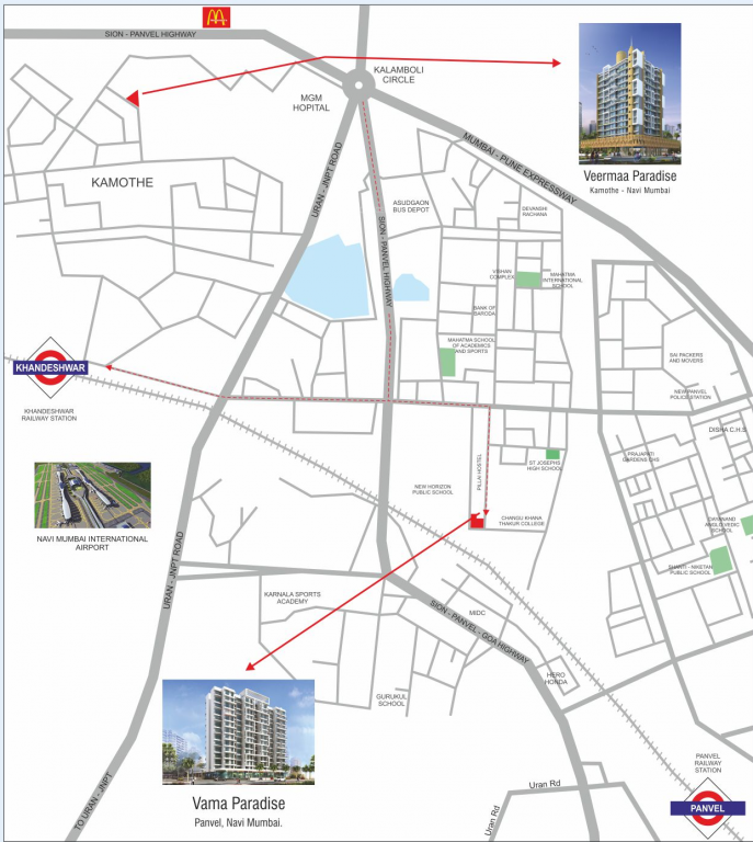 Images for Location Plan of Vub Vama Paradise