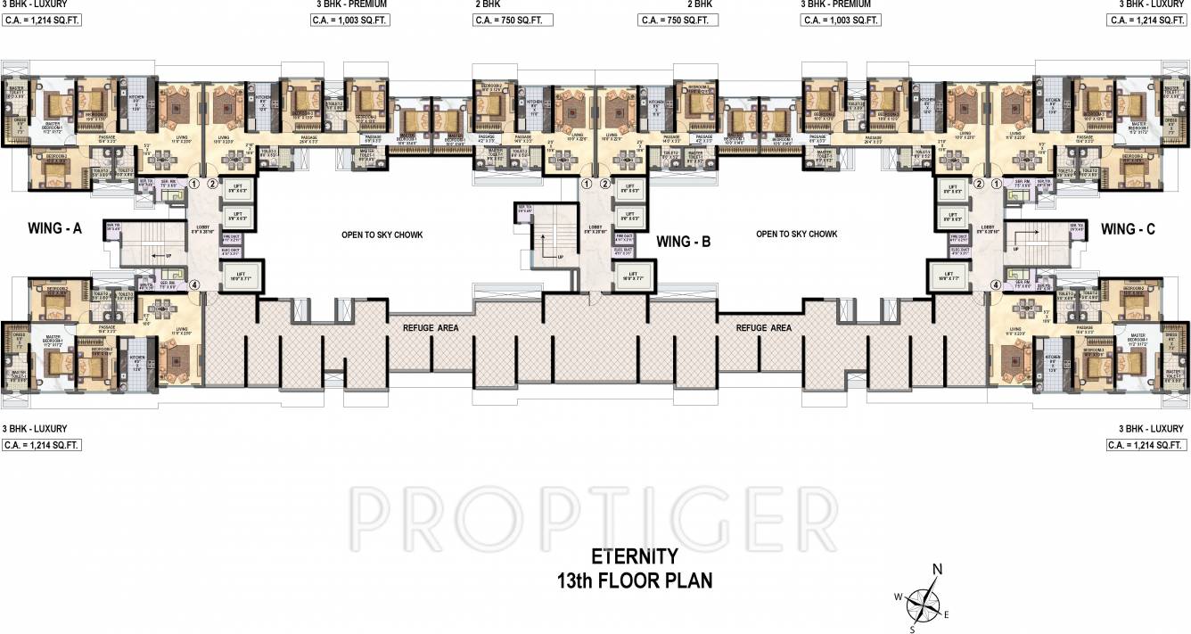 Images for Cluster Plan of Raheja Universal Reflections Eternity