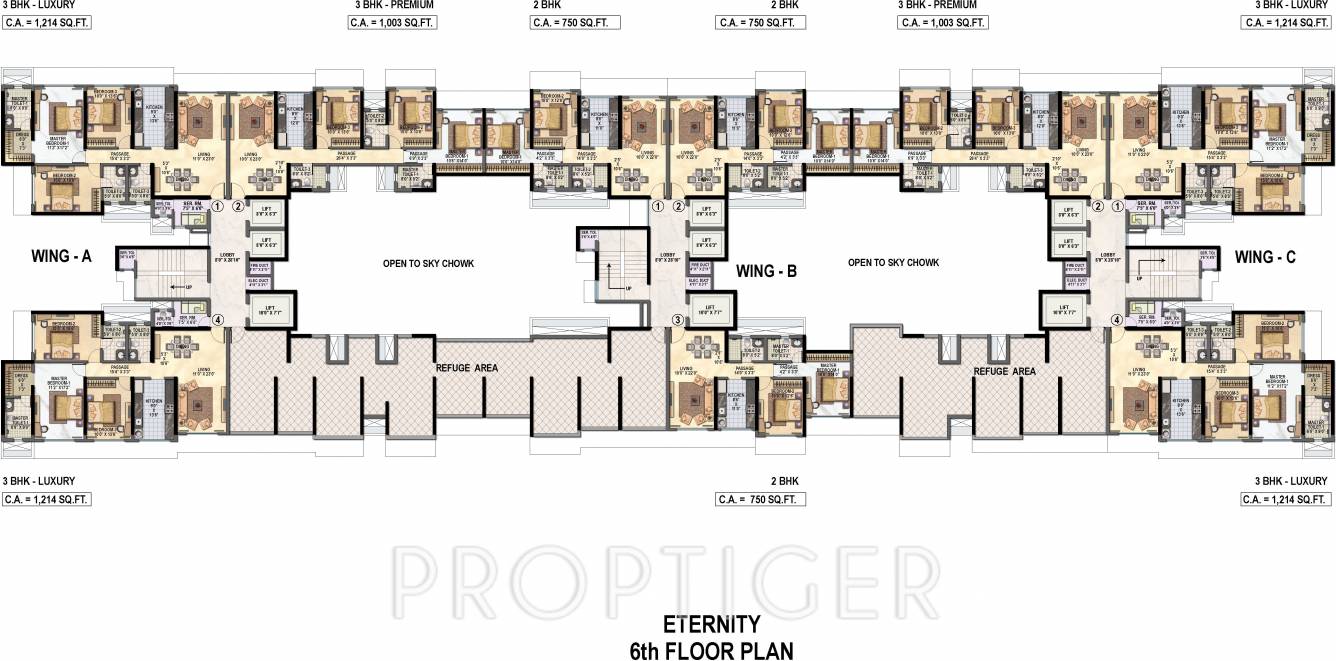 Images for Cluster Plan of Raheja Universal Reflections Eternity