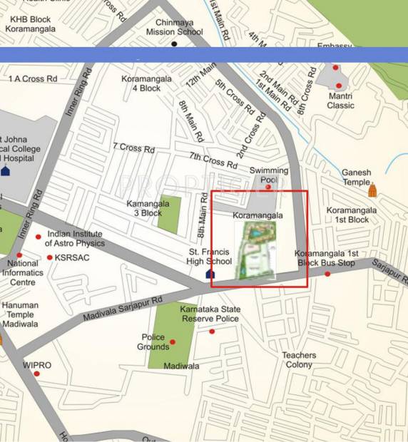  vivarea Images for Location Plan of Raheja Vivarea