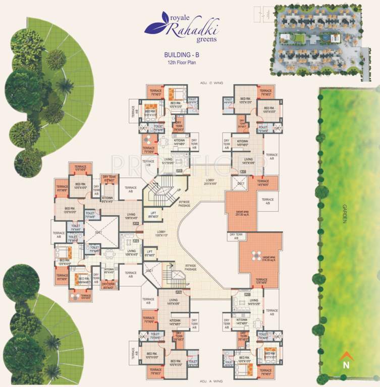  royale rahadki greens Images for Cluster Plan of GK Royale Rahadki Greens