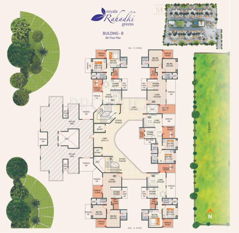  royale rahadki greens Images for Cluster Plan of GK Royale Rahadki Greens
