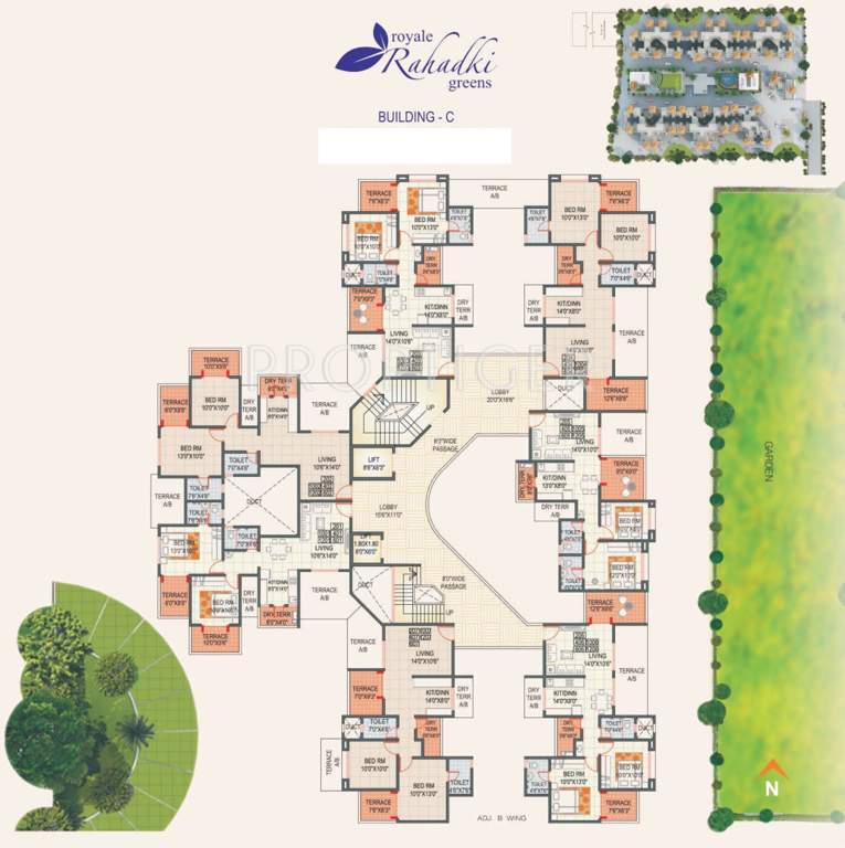  royale rahadki greens Images for Cluster Plan of GK Royale Rahadki Greens