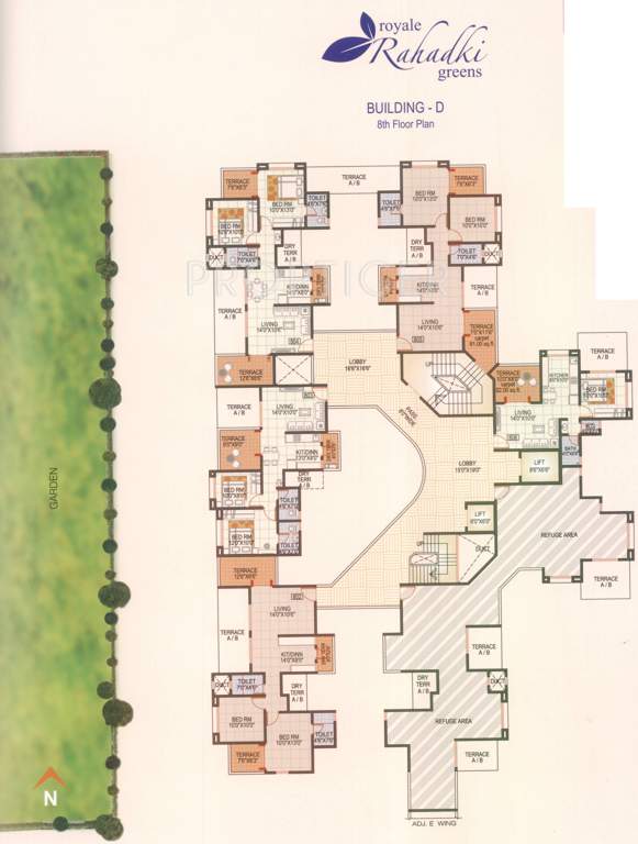  royale rahadki greens Images for Cluster Plan of GK Royale Rahadki Greens