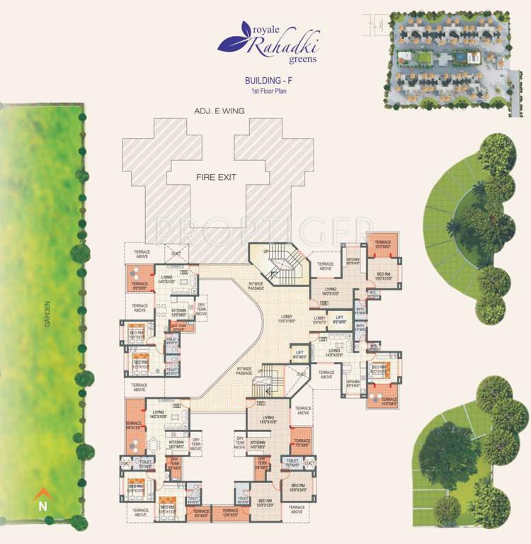 royale rahadki greens Images for Cluster Plan of GK Royale Rahadki Greens