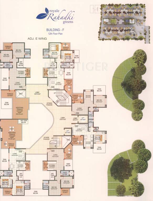  royale rahadki greens Images for Cluster Plan of GK Royale Rahadki Greens