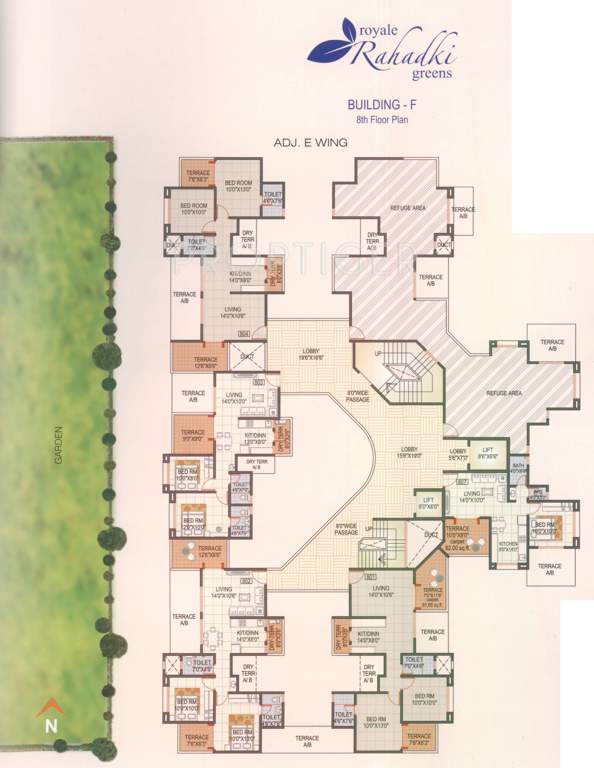  royale rahadki greens Images for Cluster Plan of GK Royale Rahadki Greens