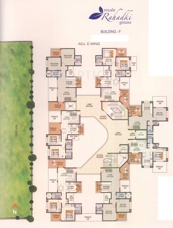  royale rahadki greens Images for Cluster Plan of GK Royale Rahadki Greens
