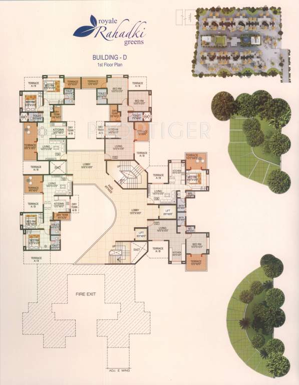  royale rahadki greens Images for Cluster Plan of GK Royale Rahadki Greens