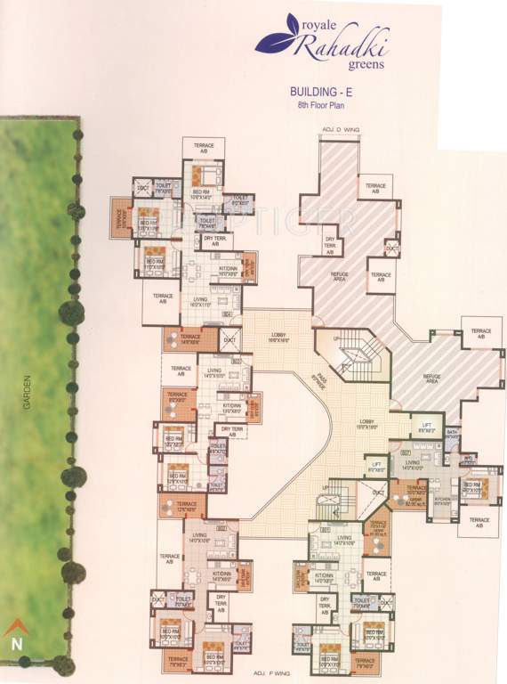  royale rahadki greens Images for Cluster Plan of GK Royale Rahadki Greens