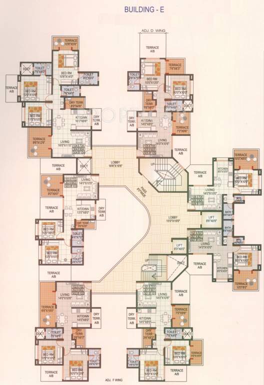  royale rahadki greens Images for Cluster Plan of GK Royale Rahadki Greens