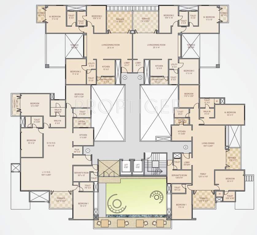 Images for Cluster Plan of 5 Star Construction Royal Grandeur