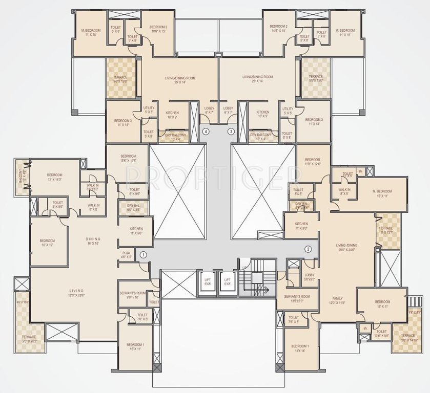 Images for Cluster Plan of 5 Star Construction Royal Grandeur