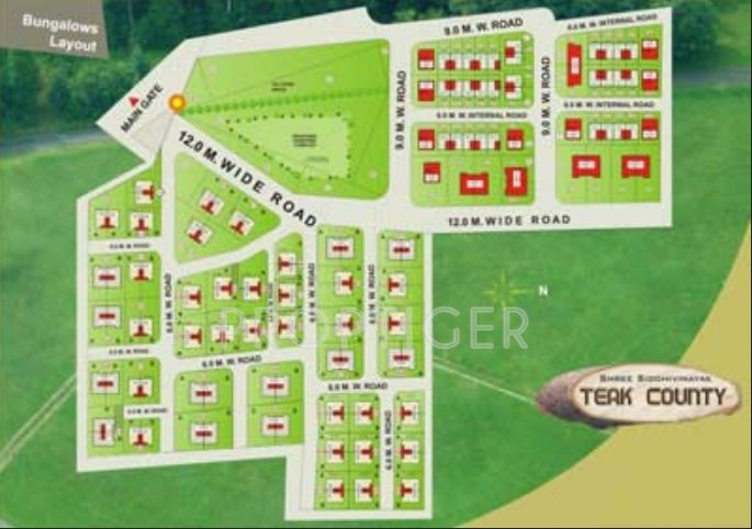 Images for Layout Plan of Ranjeet Teak County