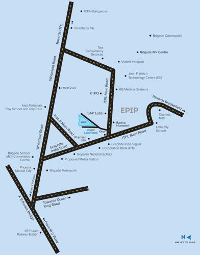 Images for Location Plan of Brigade Lakefront Images for Location Plan of Brigade Lakefront