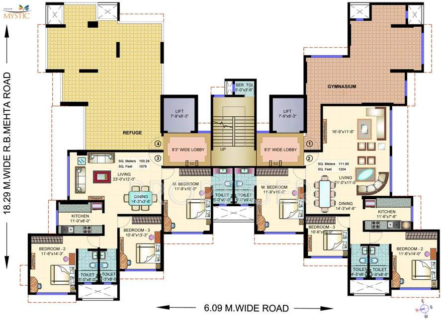  mystic Images for Cluster Plan of Mayfair Mystic