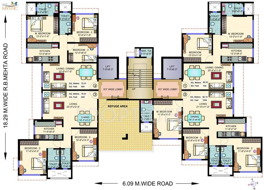  mystic Images for Cluster Plan of Mayfair Mystic