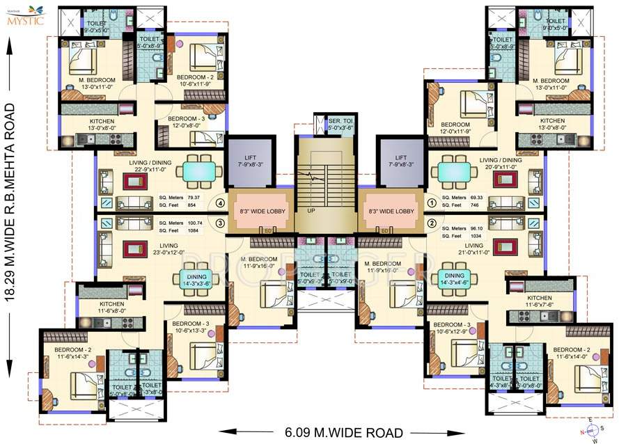  mystic Images for Cluster Plan of Mayfair Mystic