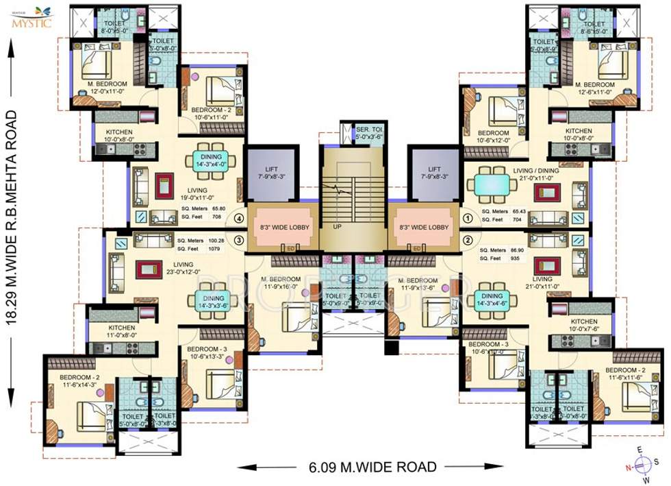  mystic Images for Cluster Plan of Mayfair Mystic