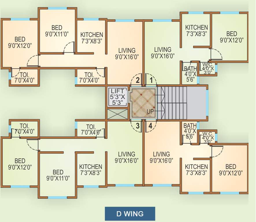  residency Images for Cluster Plan of Agarwal Residency
