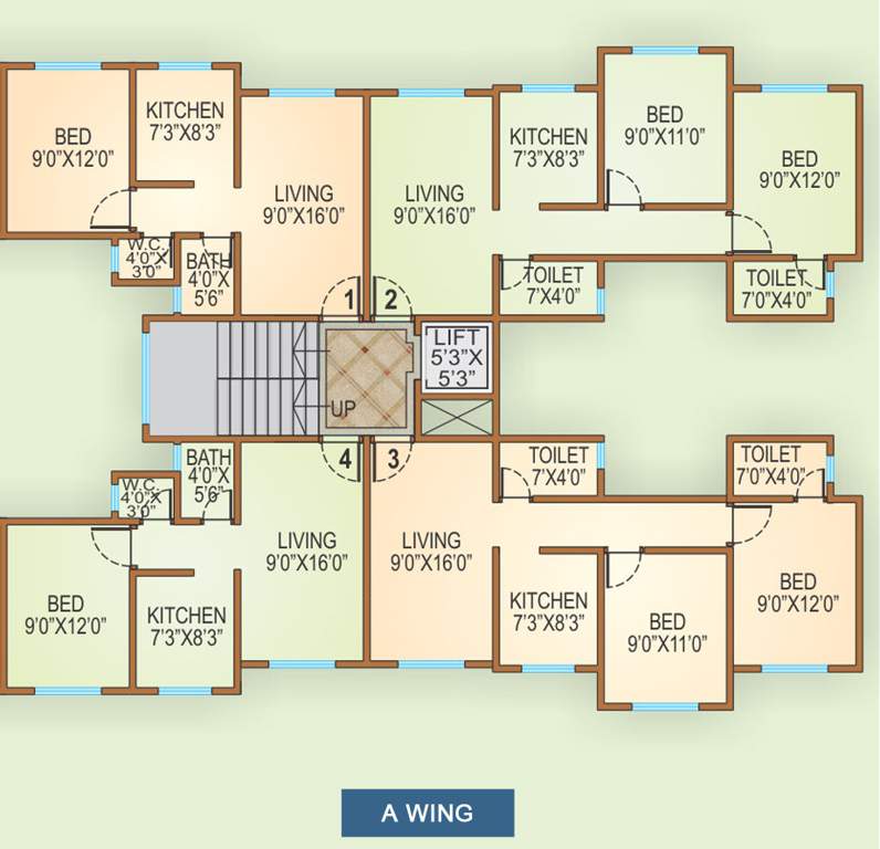  residency Images for Cluster Plan of Agarwal Residency