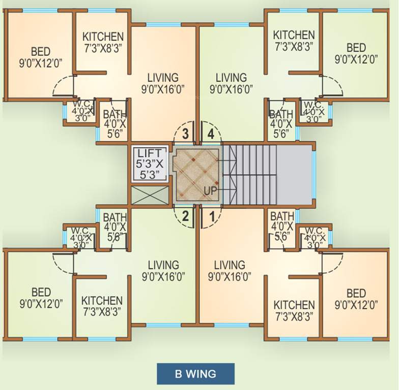 residency Images for Cluster Plan of Agarwal Residency