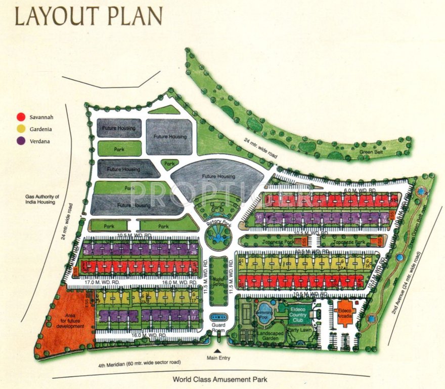 green meadows Images for Layout Plan of Eldeco Green Meadows