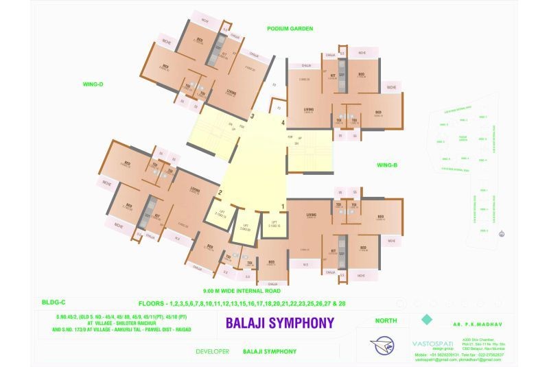 vishesh balaji symphony Building C Cluster Plan