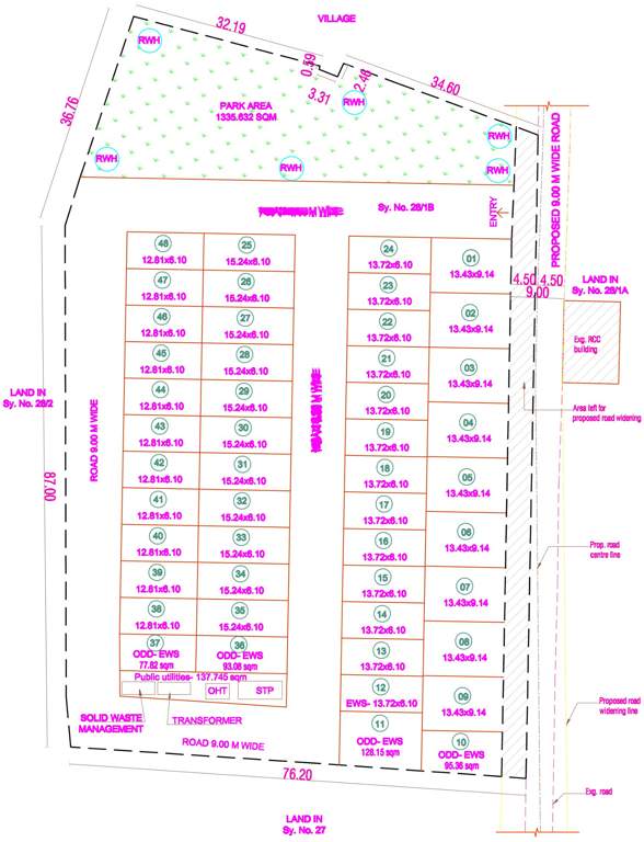 amethyst Images for Layout Plan of Kristal Amethyst